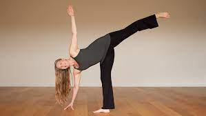 half moon pose