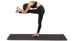 standing head to knee pose
